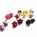Shabby Chic Flower Earrings