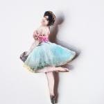 Ballet Dancer, Ballet Wooden Brooch, Ballet Tutu,..